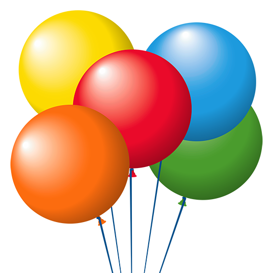 Latex Balloons - Assorted Colors