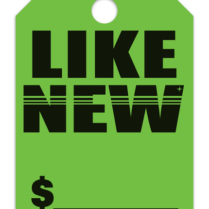 Mirror Hang Tags (Jumbo) - "Like New"