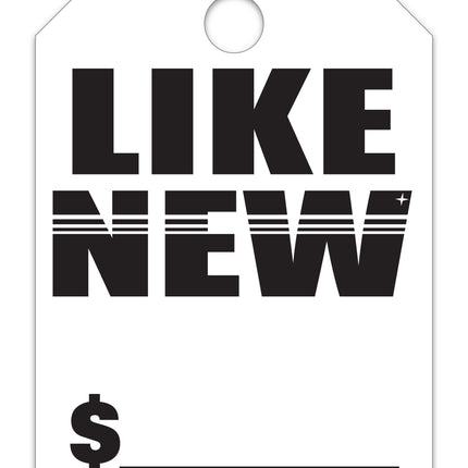 Mirror Hang Tags (Jumbo) - "Like New"