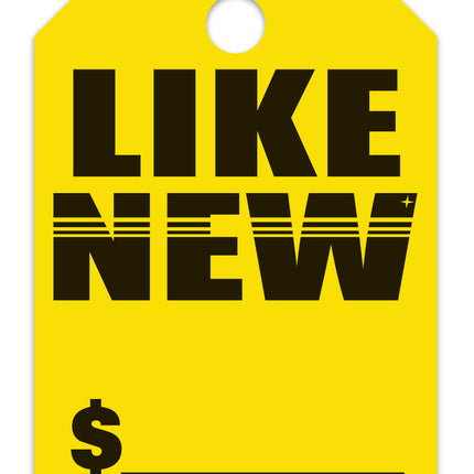 Mirror Hang Tags (Jumbo) - "Like New"