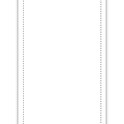 Blank Addendum Stickers with Permanent Adhesive