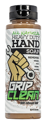 All Natural, Heavy Duty Hand Soap - Squeeze Bottle 8 oz - Qty. 1