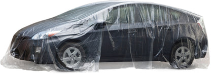 Slip-N-Grip® Disposable Plastic Car Covers (Roll of 30)