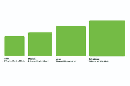 Fabric Display Cubes