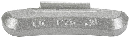 P-Series-Zinc Car Knock-On Uncoated Wheel Weight - Qty. 25