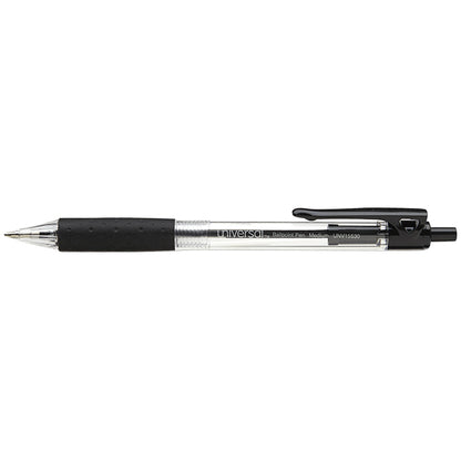 Retractable Ball Pen - 1 mm - Qty. 12 Per Box