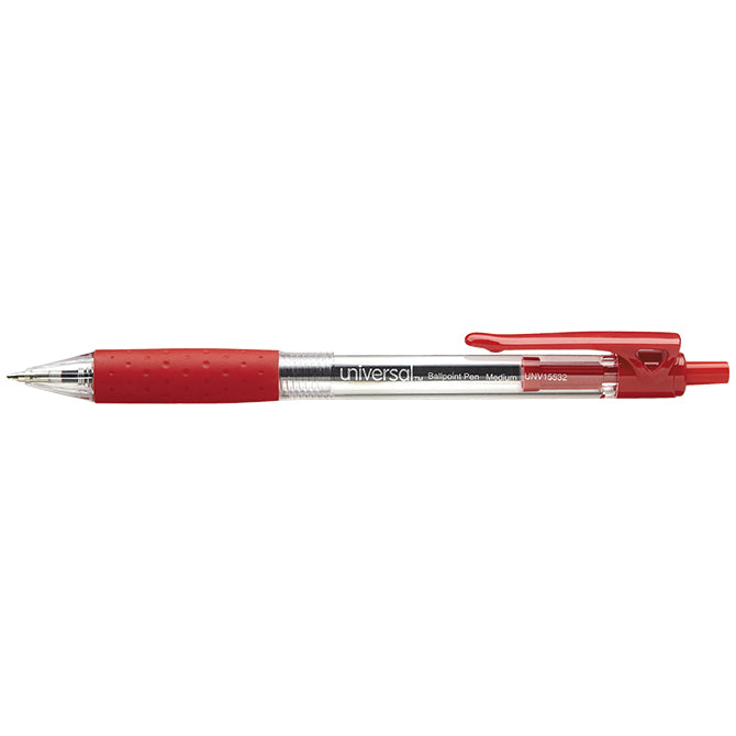 Retractable Ball Pen - 1 mm - Qty. 12 Per Box