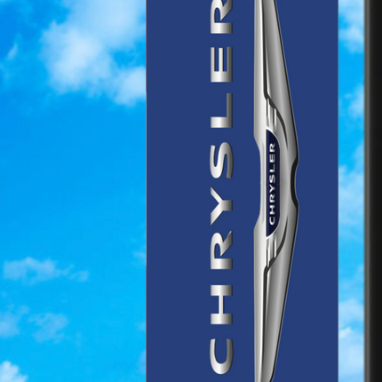 Vinyl Light Pole Banner - Chrysler