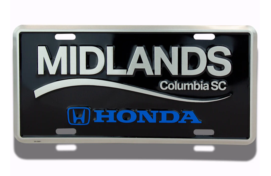 License Plates - Embossed Aluminum