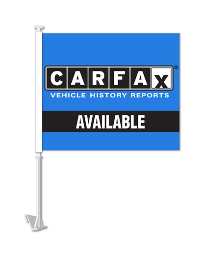 Standard Clip-On Flag - CARFAX - Qty. 12