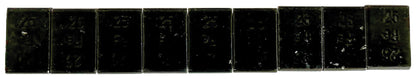 Adhesive Wheel Weights - Black Steel
