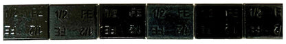 Adhesive Wheel Weights - Black Steel