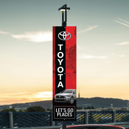 Light Pole Billboard - Kit - Single Sided
