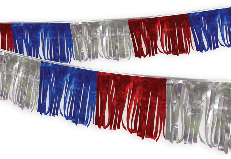 Metallic Fringe Streamers - 60'