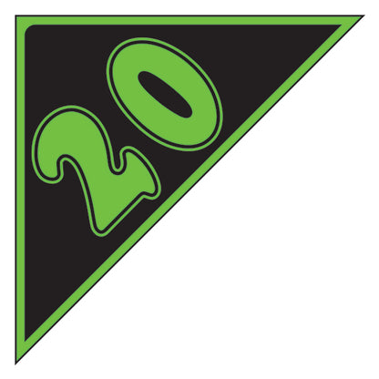Angle Year Model - Green and Black