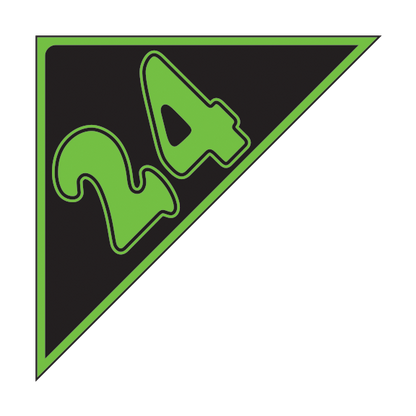 Angle Year Model - Green and Black