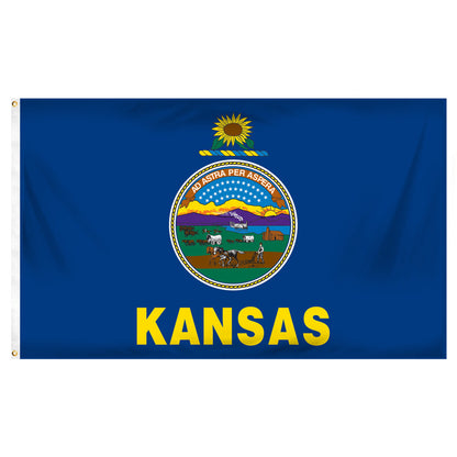 Kansas State Flag - 3' x 5'