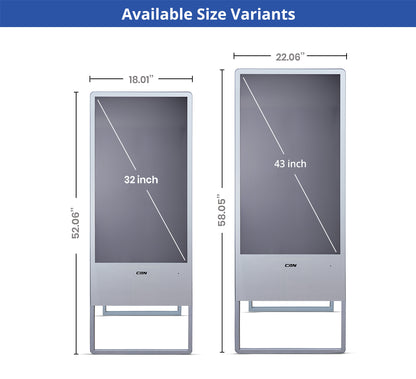 Portable LED Digital Display Signage - Floor Stand