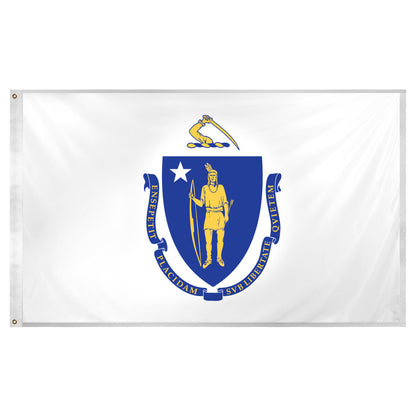 Massachussetts State Flag - 3' x 5'