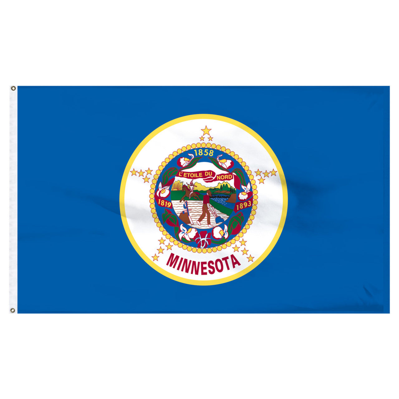 Minnesota State Flag - 3' x 5'