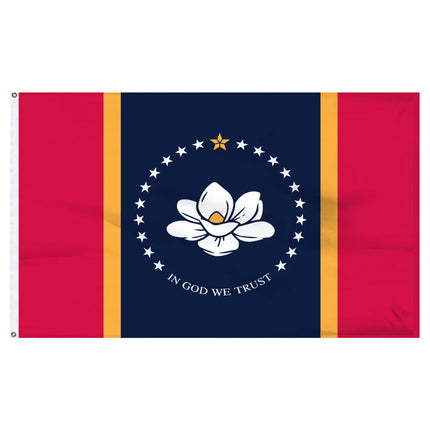 Mississippi State Flag - 3' x 5'