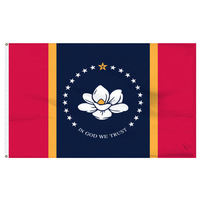 Mississippi State Flag - 3' x 5'