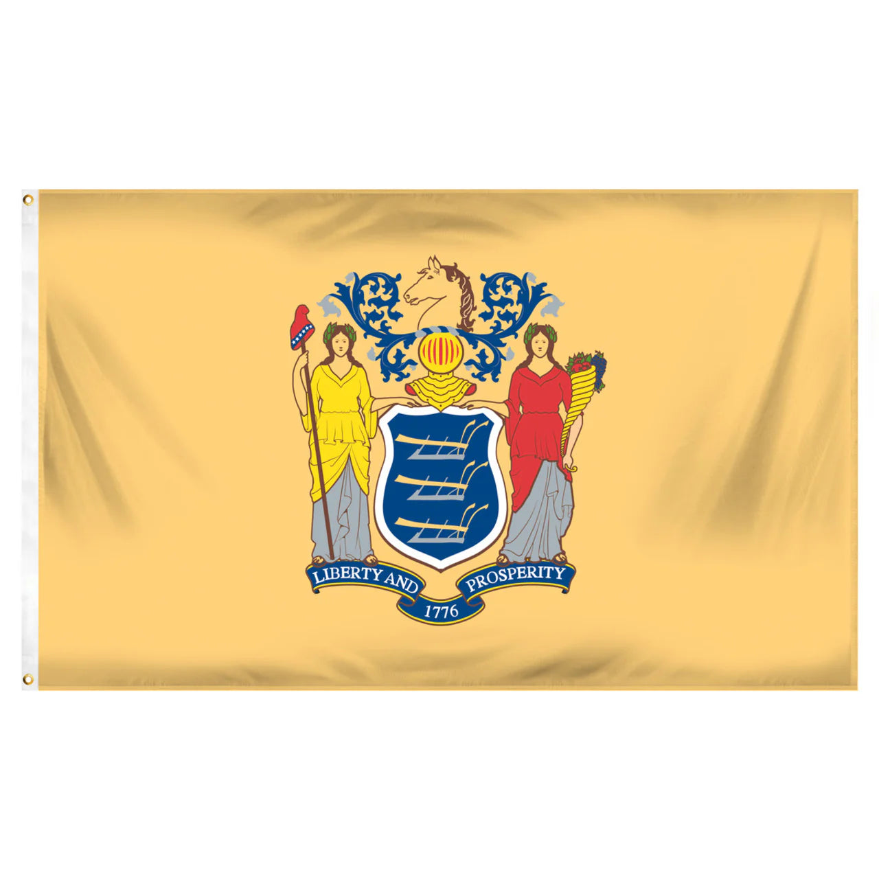 New Jersey State Flag - 3' x 5'