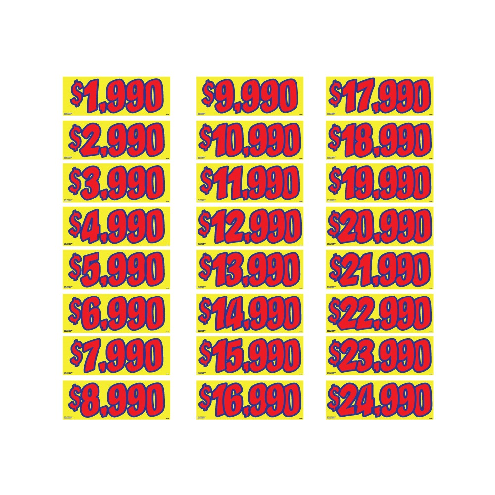 3 Color Pricer