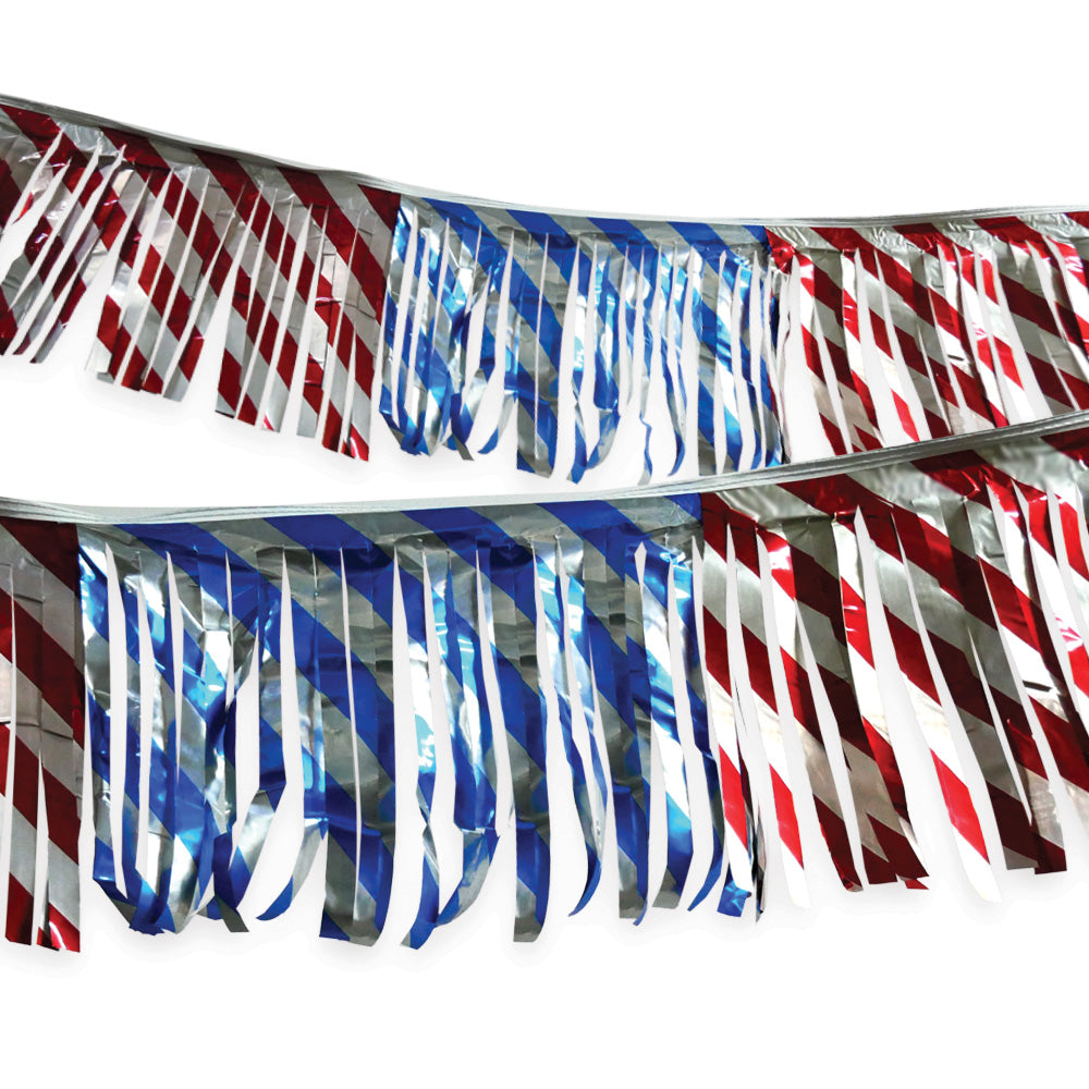Metallic Fringe Streamers - 60'
