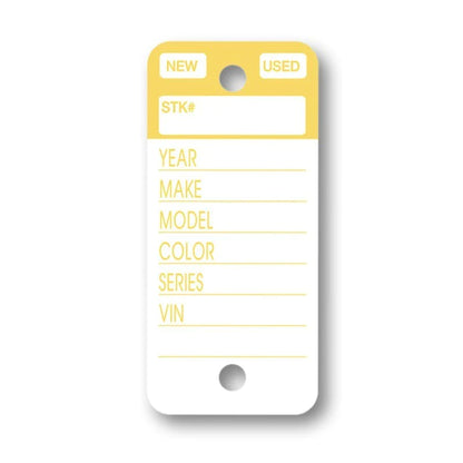 Top Stripe Key Tags
