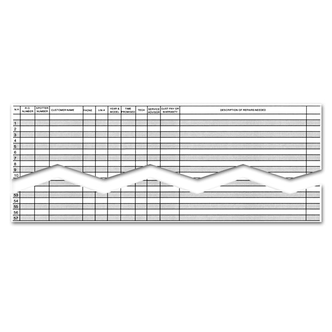 Route/Appointment Sheet
