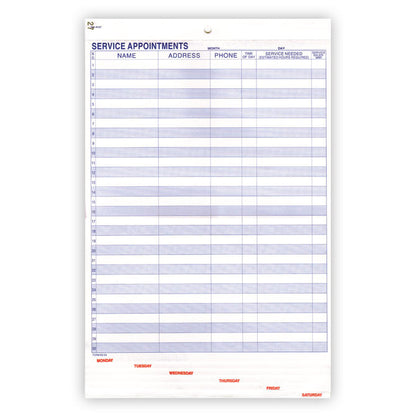 Service Appointment Form