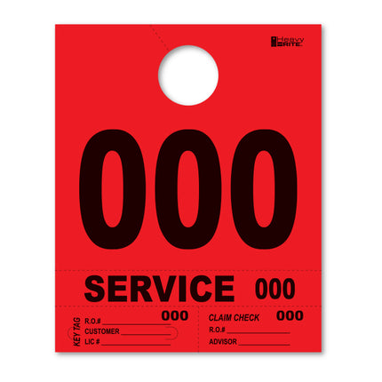 Heavy Brite 4 Part Service Dispatch Numbers