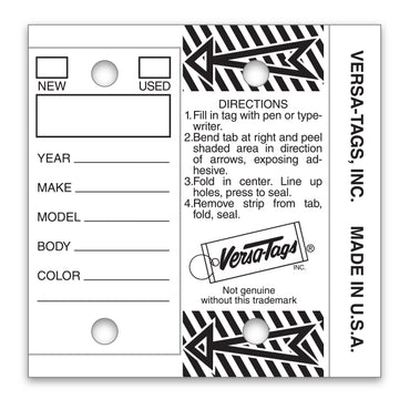 Versa-Tag Key Tags