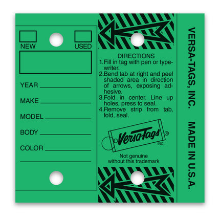 Versa-Tag Key Tags