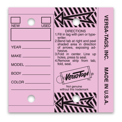 Versa-Tag Key Tags