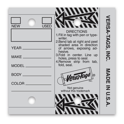 Versa-Tag Key Tags