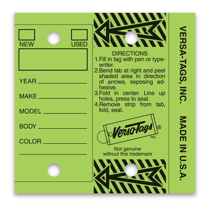 Versa-Tag Key Tags