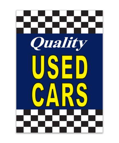 Under Hood Sign - Quality Used Cars