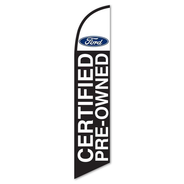 Swooper Flag - Ford Certified Pre Owned - Flag Only
