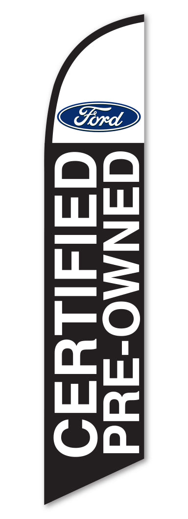 Swooper Flag - Ford Certified Pre Owned - Flag Only