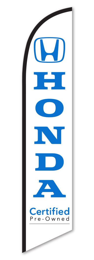 Swooper Flag - Honda Certified Pre Owned - Flag Only