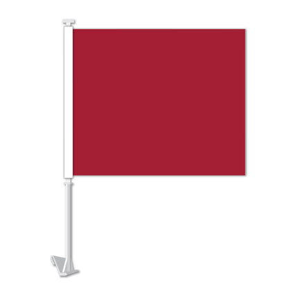 Clip On Window Flag - Red