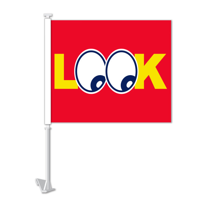 Clip On Window Flag - Look