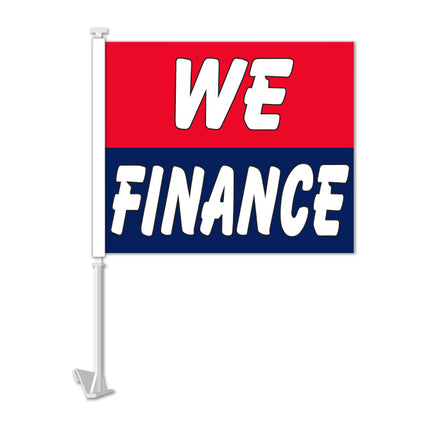 Clip On Window Flag - We Finance