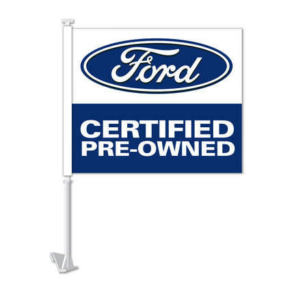 Clip On Window Flag - Ford Certified Pre Owned