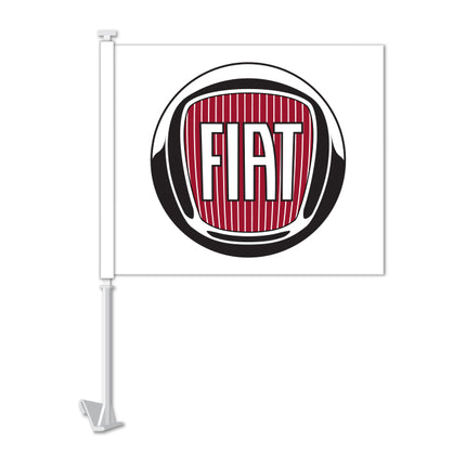 Clip On Window Flag - Fiat