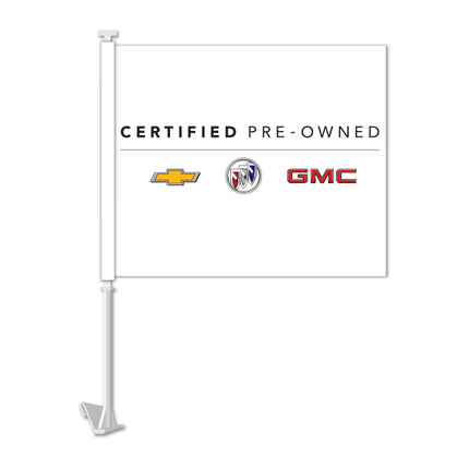 Clip On Window Flag - GM Certified Pre Owned