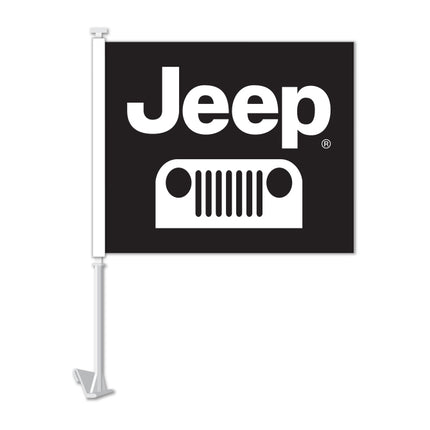 Clip On Window Flag - Jeep