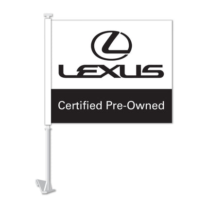 Clip On Window Flag - Lexus Certified Pre Owned